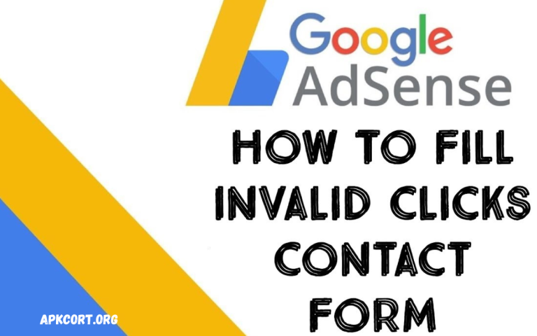 Fill Google AdSense Invalid Click Activity Form